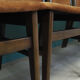 Ensemble de six chaises en hêtre, design danois, années 60, production: Danemark