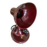 Lamp in burgundy bakelite