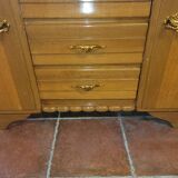 Vintage 1960s oak sideboard