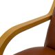 Vintage Danish armchair cognac leather by Stouby