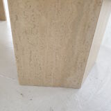Italian Travertine Coffee Table, 1980's