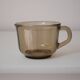 Lot de 5 tasses à café Arcoroc gris fumé