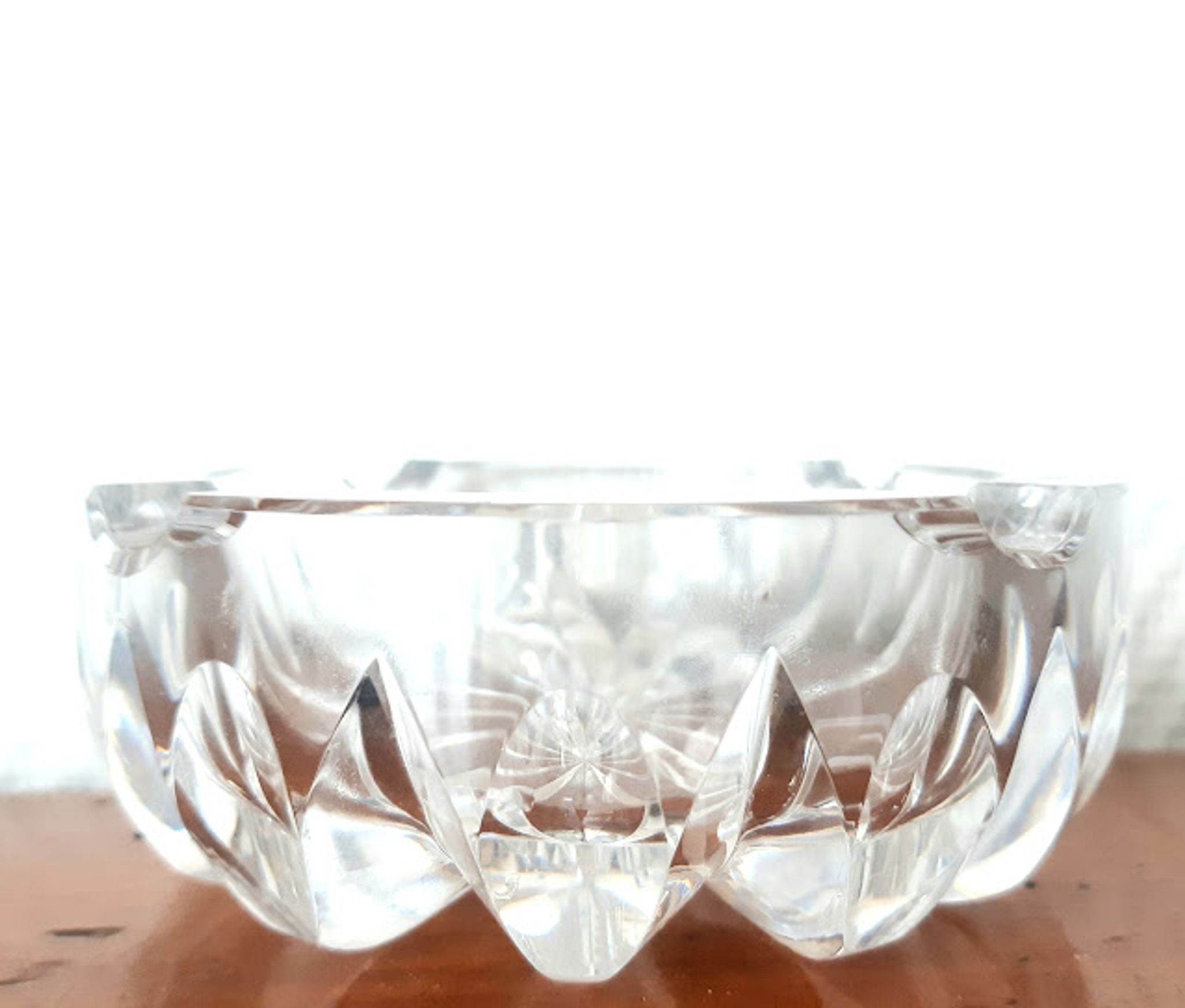 Saint Louis crystal ashtray