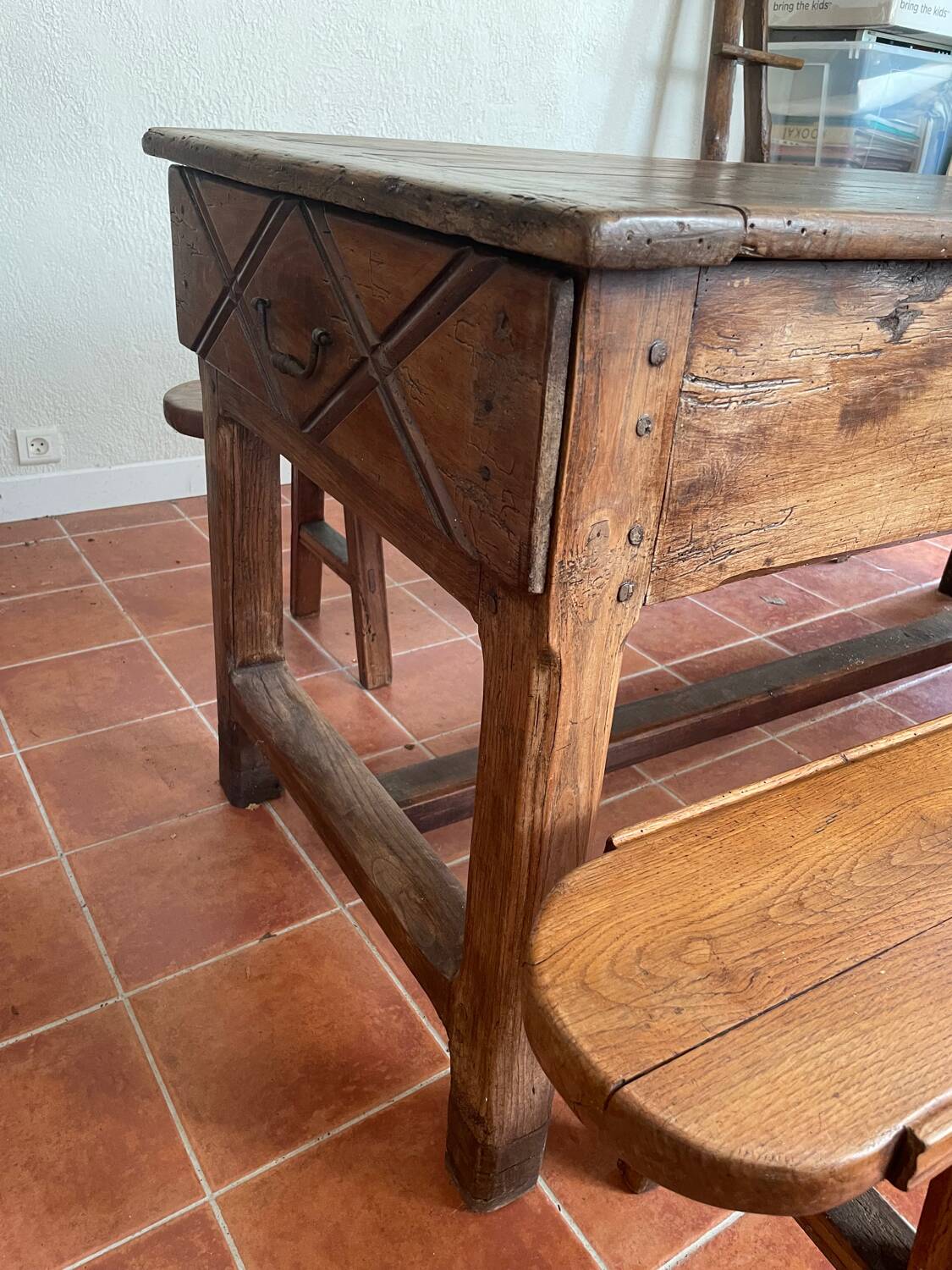 Old farm table