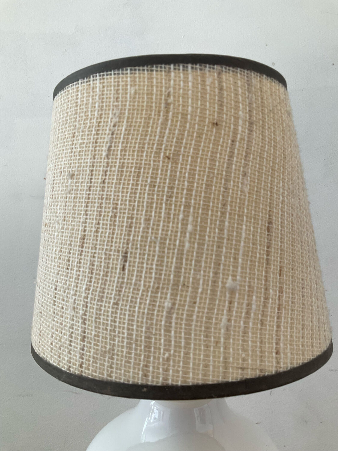 1970s glazed ceramic lamp