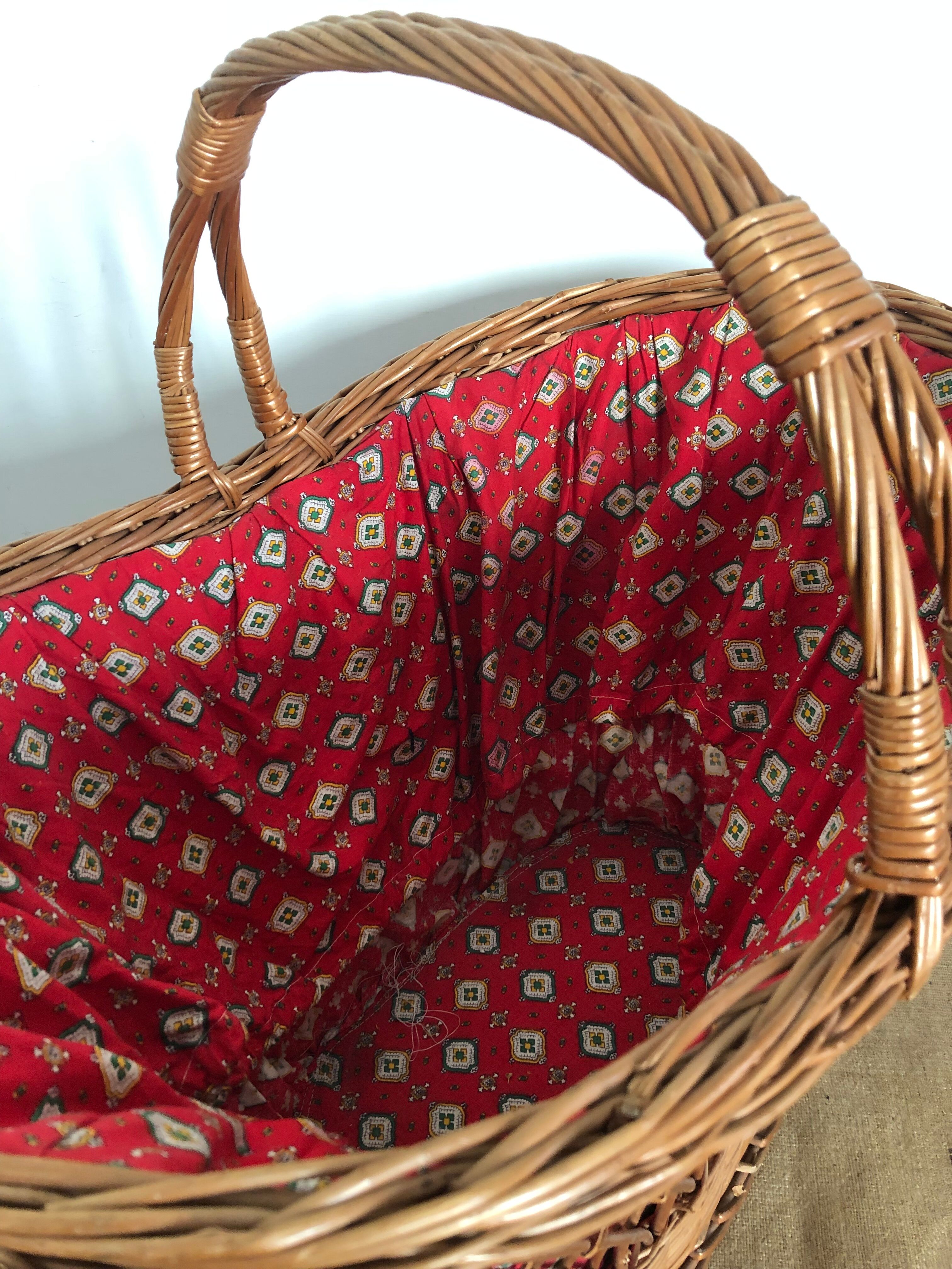 Braided Wicker Basket - XXL Format