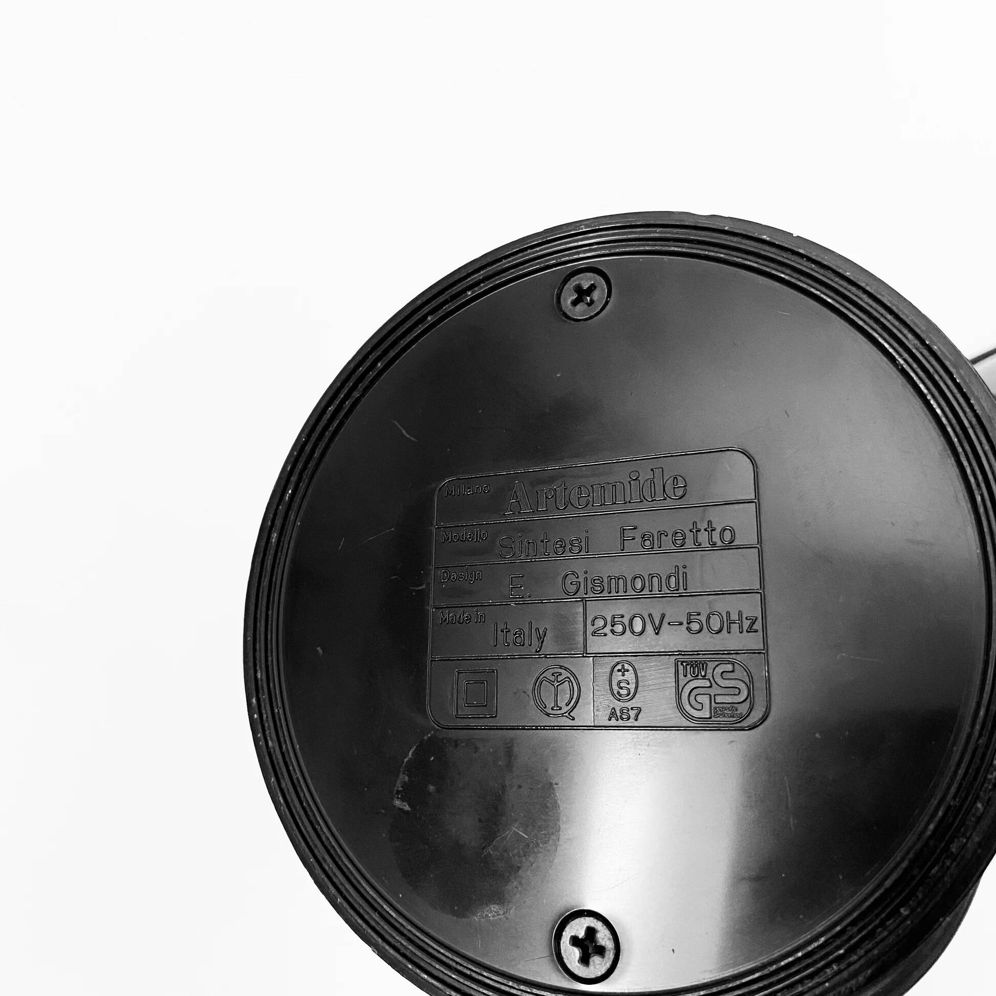 Artemide Sintesi Vintage Spotlight Wall or Table Lamp