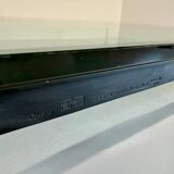 XXL coffee table LC10 design by Le Corbusier for Cassina, 1980s, glass.