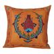 Vintage embroidered cushion cover 51x51 cm