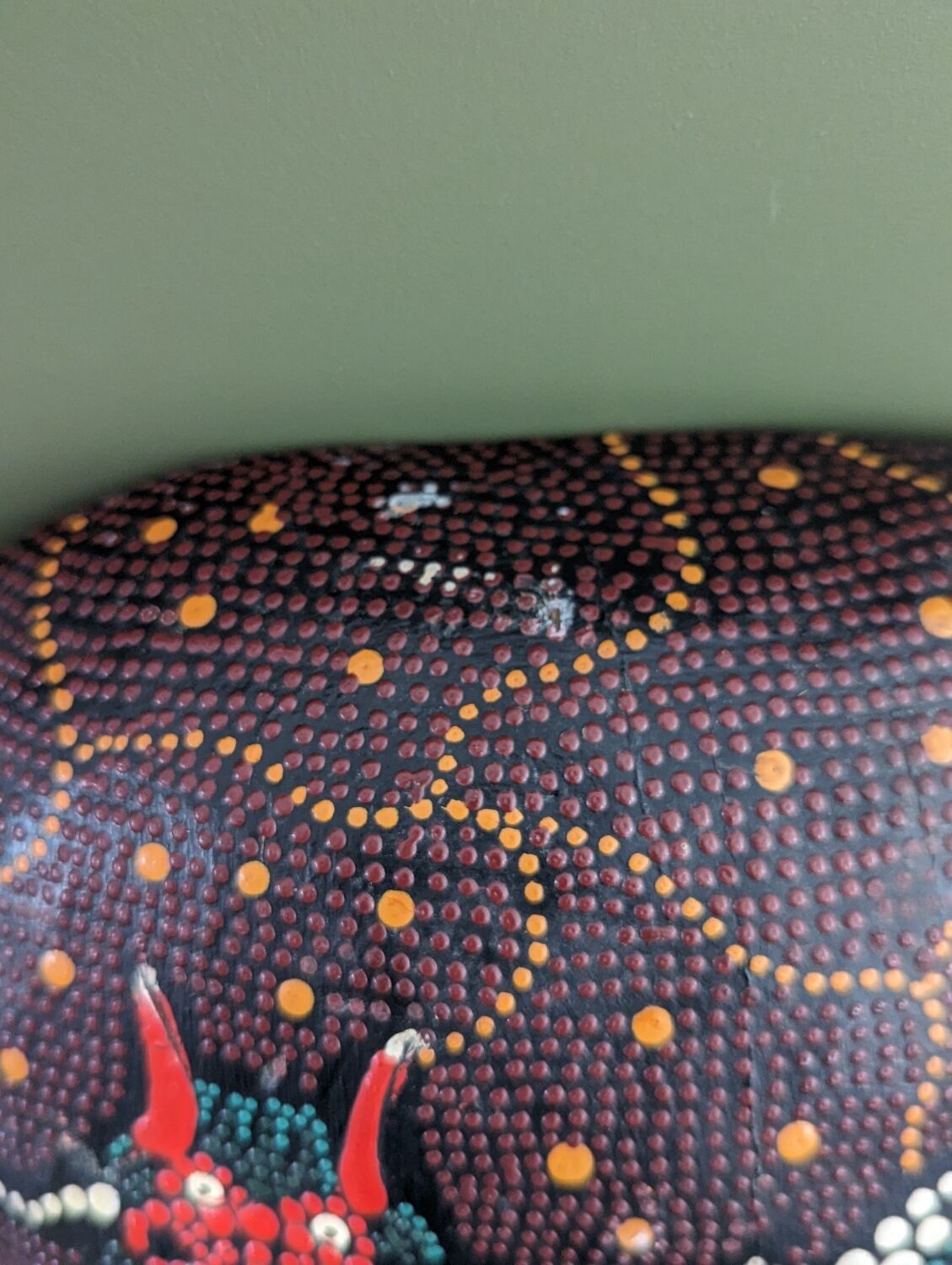 Asian tribal mask 1m