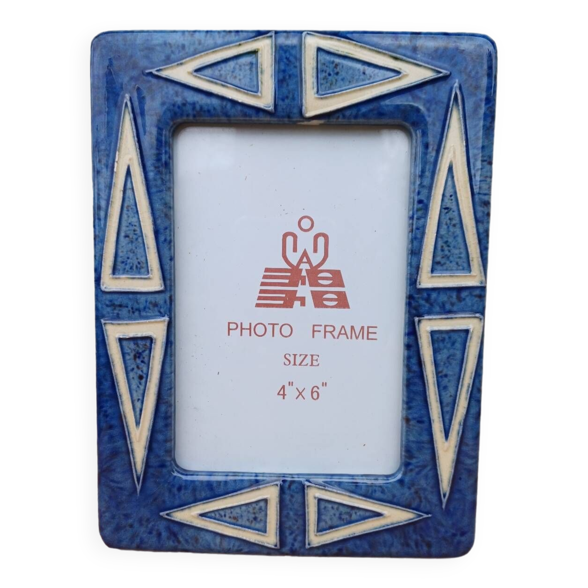 Ceramic photo frame