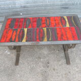 Table basse 1960 céramique