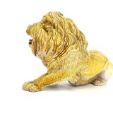 Italian Glazed Terracotta Lion sculpture, 1960s