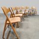 New design wooden folding chairs model SE18 Egon Eiermann