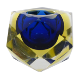 Ashtray Sommerso Murano 1960' faceted