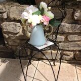 Peppermint and gold "cafetiere" watering can