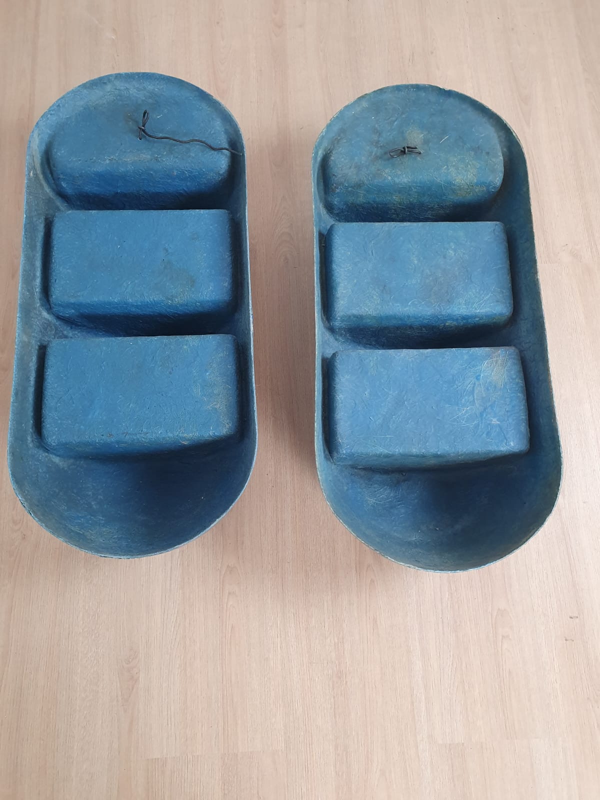 Space Age 70s wall shelves