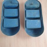 Space Age 70s wall shelves