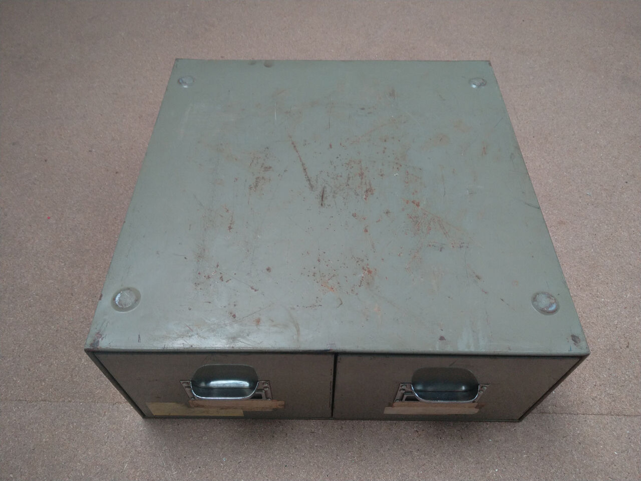 Paire de tiroirs en métal - Ensemble de 4