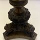 Paire de flambeaux anciens en bronze