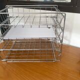 Mail sorter with metal drawers 60s