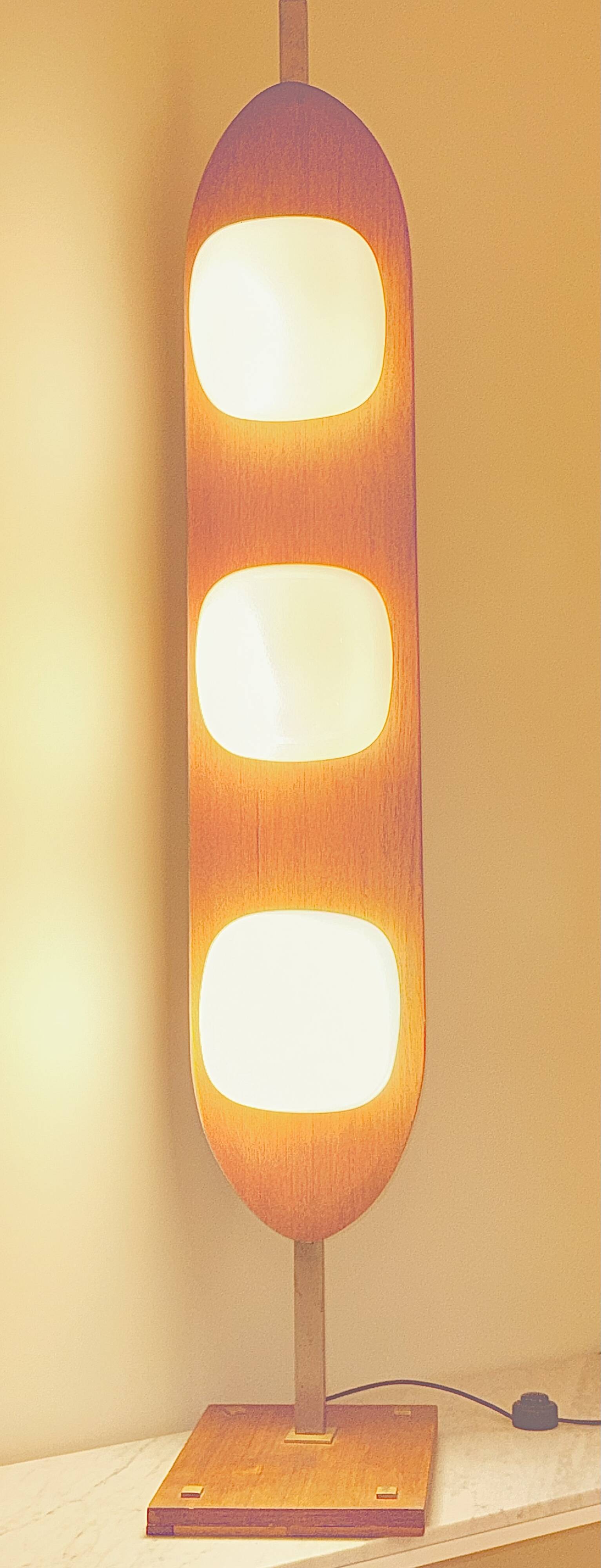 Surf Board Floor Lamp by Goffredo Reggiani - Icons of Vintage Design - Renovated