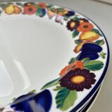 Suite de 4 assiettes plates Golden Summer Royal Copenhagen