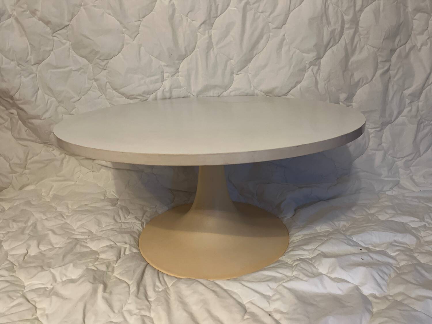 Vintage round coffee table