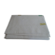Flat sheet mestizo linen cotton "blue flower" 310 x 220