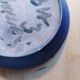 Set of 6 dark blue cups and saucers Charles Voltz Vallauris