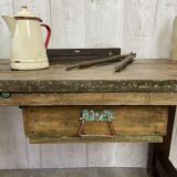 Vintage carpenter's workbench