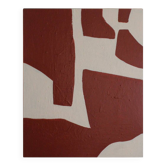 Toile minimaliste terracotta. 2. par Bodasca