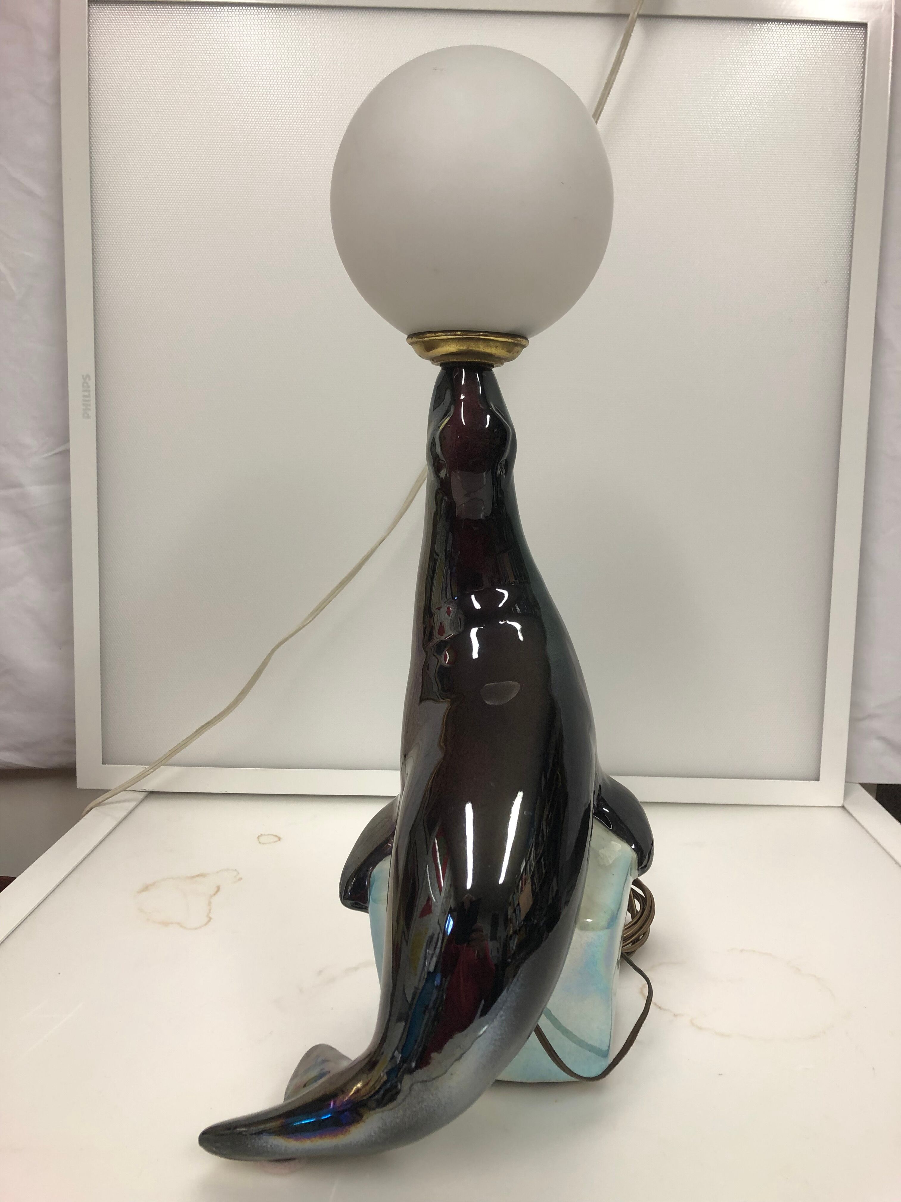 Sea lion lamp 1950