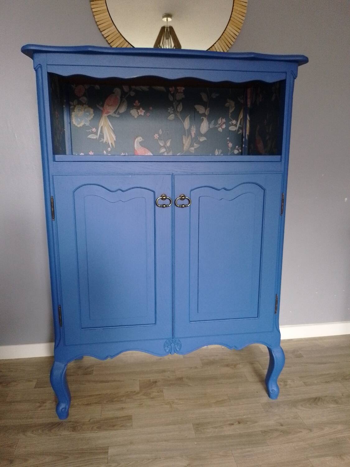 Restored kitchen furniture