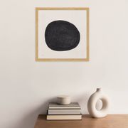 Abstract painting on paper signed Eawy.
