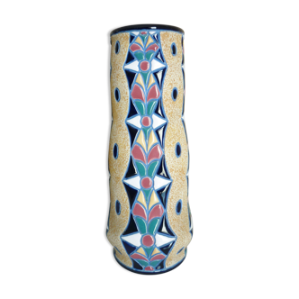 Art Deco ceramic vase, 1920s/1930s, signed Amphora (Czech Republic)