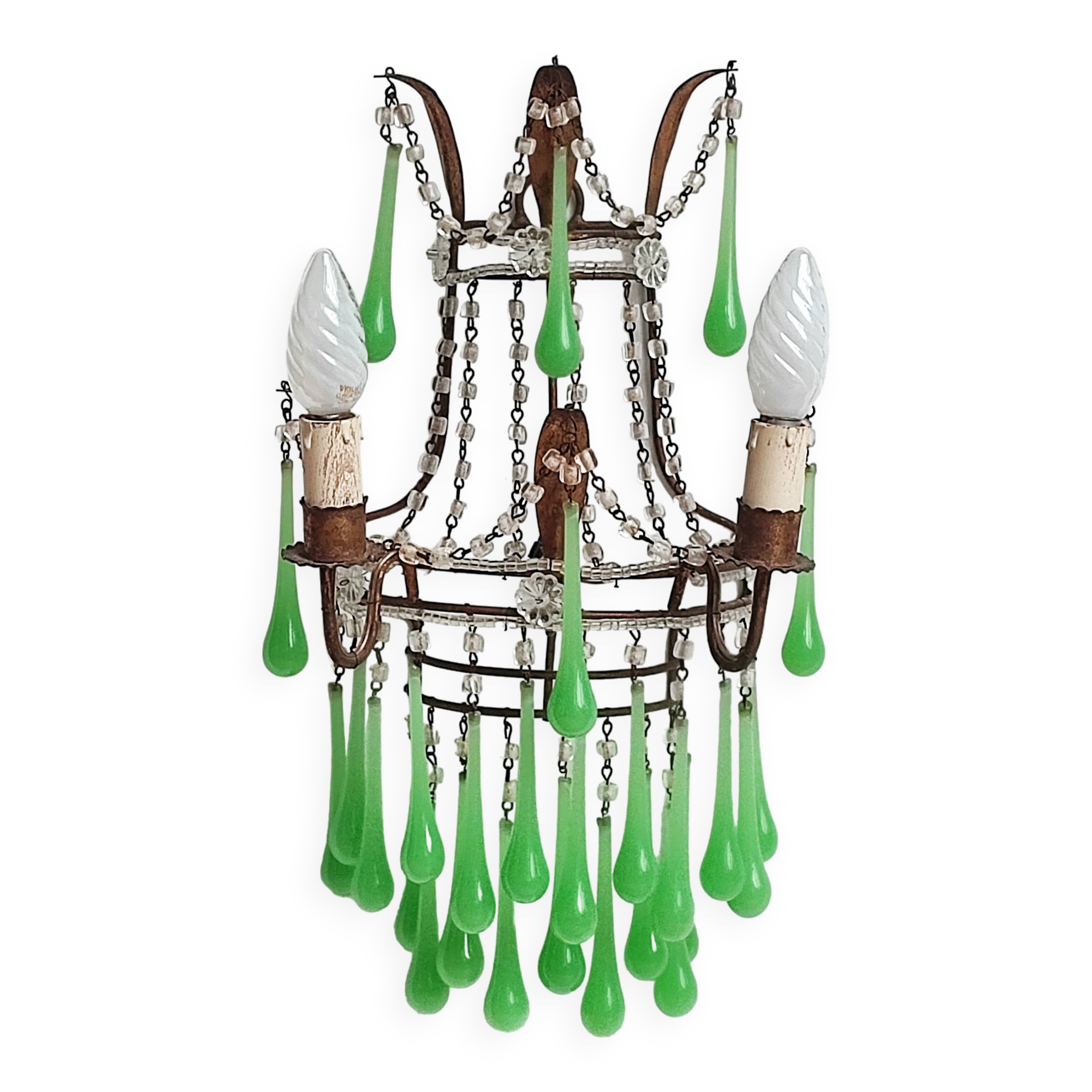 Italian tassel wall lamp