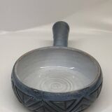 Scandinavian ceramic fondue pot