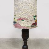 Italian vintage ceramic table lamp Bitossi XL Aldo Londi