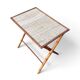 Table d’appoint pliante en faux bambou, époque 1900