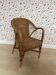 Fauteuil en osier
