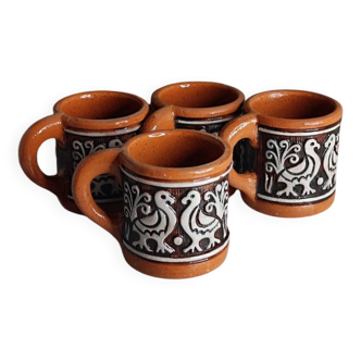 Terracotta cups