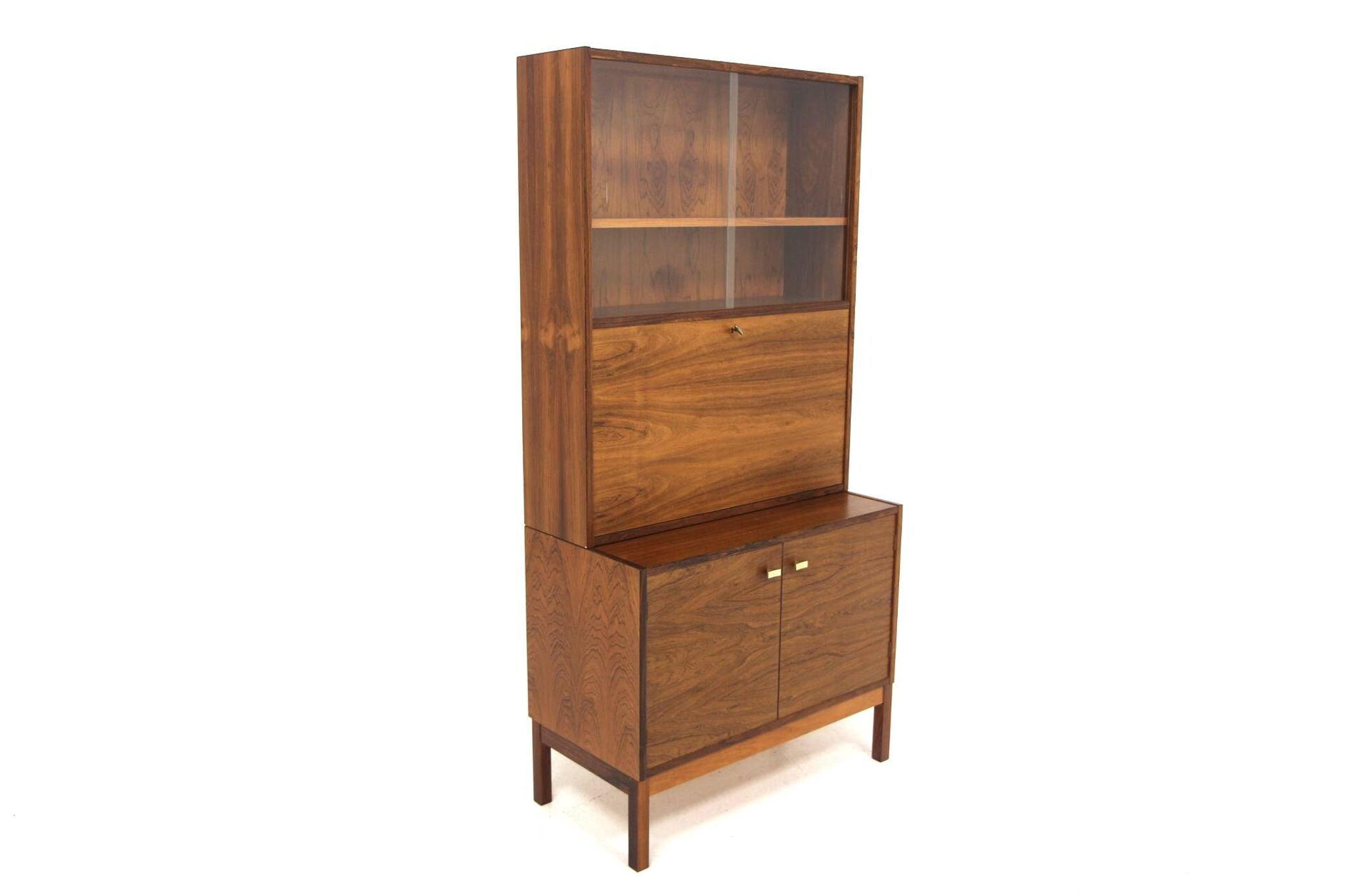 Meuble-bar scandinave en palissandre, Suède, 1960