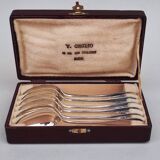 6 Silverplated teaspoons