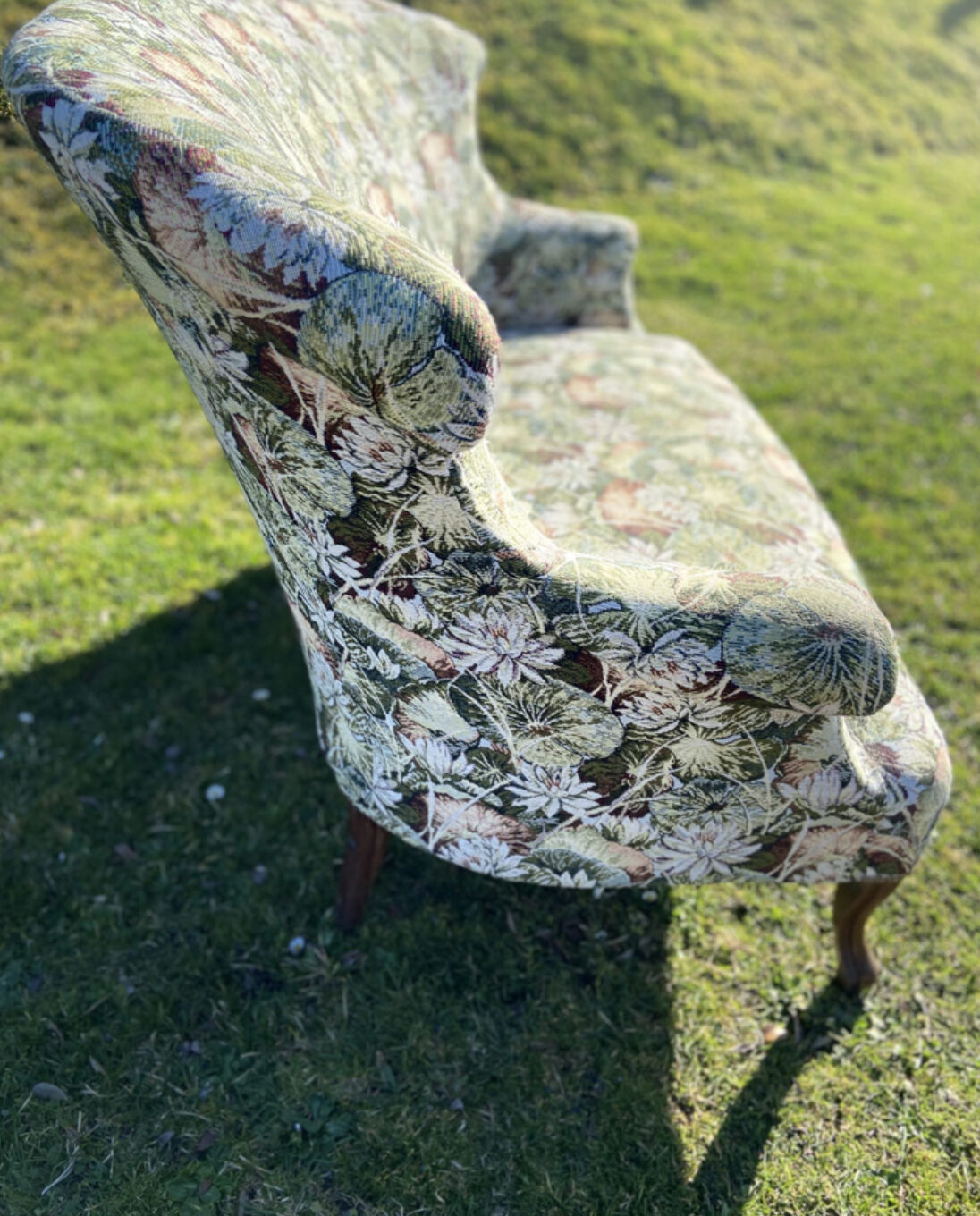 Napoleon III style bench completely renovated