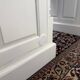 Classic English White Chesterfield Desk