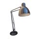 The Great JJ black floor lamp by Jac Jacobsen for Luxit Leucos, 1980s