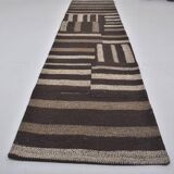 Vintage Anatolian Wool Kilim Runner sku 3958