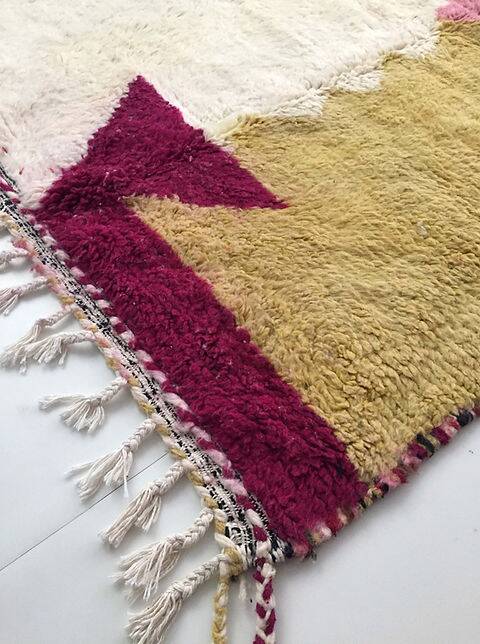 Tapis bérbere fait main traditionnelle 250cmx150cm