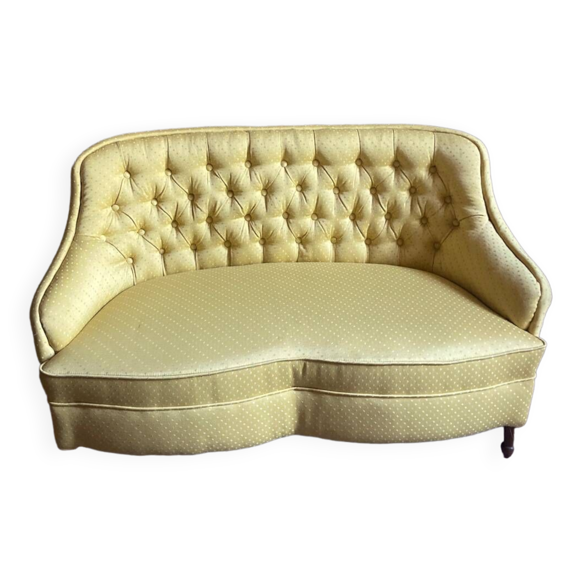 Small padded toad bench